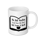Teacher Appreciation Mug, Best Teacher Gift, Heartfelt Teaching Mug, Teacher Retirement, End of Year Gift, Teacher Thank You Present - Tawshia